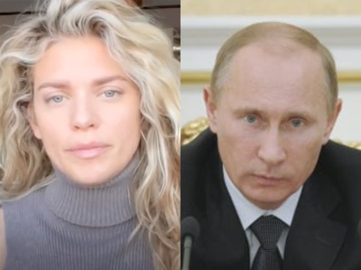AnnaLynne McCord responds to backlash over her viral 'bizarre' Putin poem |  The Independent